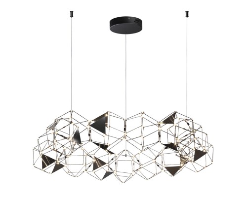 5087/68L L-VISION  черный хром/металл Люстра LED 68W 4000K 3740lm TRELLIS