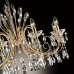 4977/8 HALL ODL23 000 золотой/хрусталь Люстра E14 8*40W VERSIA