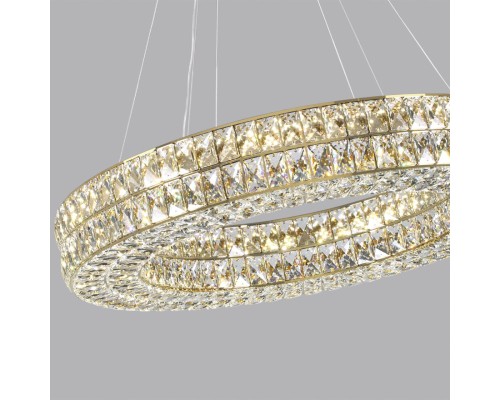 4926/85L L-VISION ODL24 477 золото/металл/хрусталь Люстра LED 85W 4000K 5074Лм PANTA