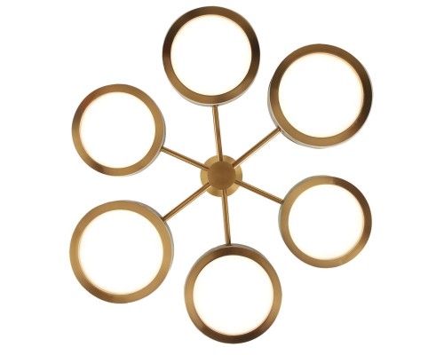 5450/99LA L-VISION ODL_EX26 019 зеленый/античная бронза/металл/керамика/акрил Люстра LED 99W 2000К/3000K/4000K RIVIERA