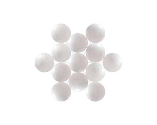 7109/13 MIDCENT ODL26 517 светильник металл/стекло/бронза/белый IP20 E14 13*5W 220-240V MAGIA