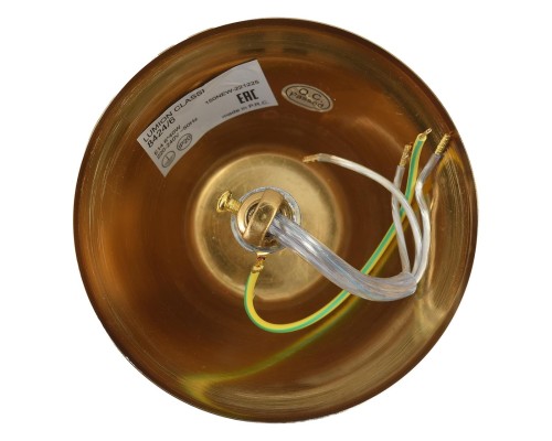 8424/8 CLASSI бронза/белый,  металл/текстиль Люстра E14 8*40W 220V BETTI
