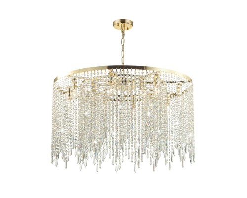 5028/12 MODERN ODL23 429 золотой/прозрачный металл/хрусталь Люстра E14 12*40W CHOKKA