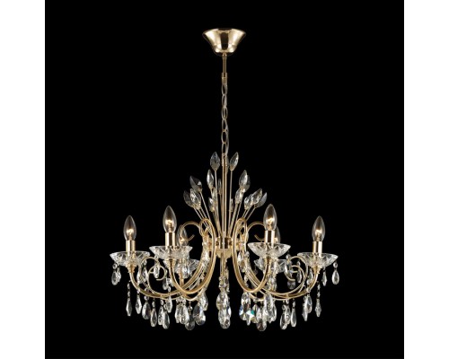 4977/6 HALL ODL23 000 золотой/хрусталь Люстра E14 6*40W VERSIA