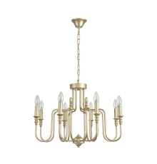 8318/8 CLASSI LN26 шампань/металл Люстра E14 8*40W 220V SUANA