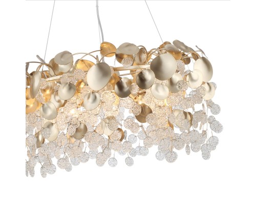 5104/8 CLASSIC ODL26 633 металл/стекло Люстра E14 8*40W 220В IP20 COINS