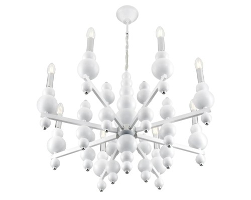 8260/8 MODERNI LN26 126 белый/хром, металл Люстра E14 8*40W 220V NANA