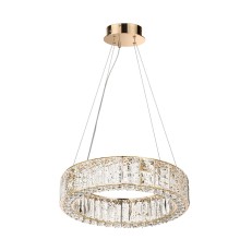 5071/60L HALL ODL24 493 золото/прозрачный/металл/хрусталь/стекло Люстра LED 60W 3700K VERSION