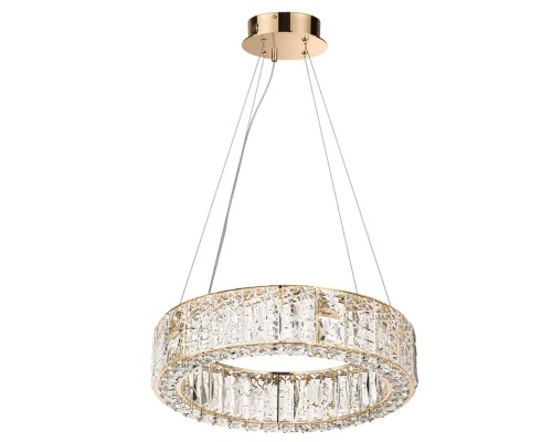 5071/60L HALL ODL24 493 золото/прозрачный/металл/хрусталь/стекло Люстра LED 60W 3700K VERSION