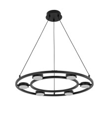 8340/6 MODERNI черный, металл Люстра подвесная GX53 LED 6*7W 220V TORINA