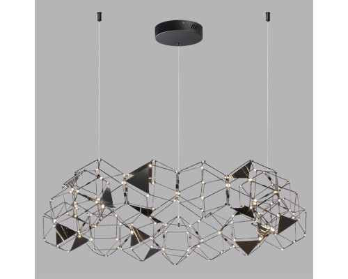 5087/68L L-VISION  черный хром/металл Люстра LED 68W 4000K 3740lm TRELLIS