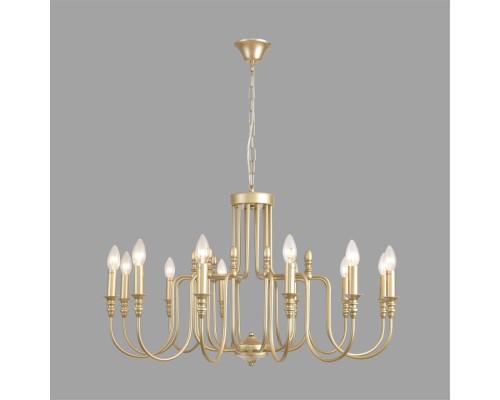 8318/12 CLASSI LN26 шампань/металл Люстра E14 12*40W 220V SUANA
