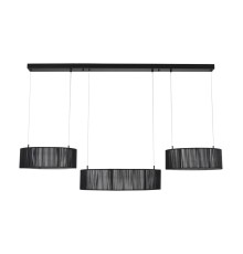 8371/70L LEDIO LN26 258 черный, металл/текстиль/силикон Люстра подвесная LED 70W 3000/4000/6000K 220V KAVA