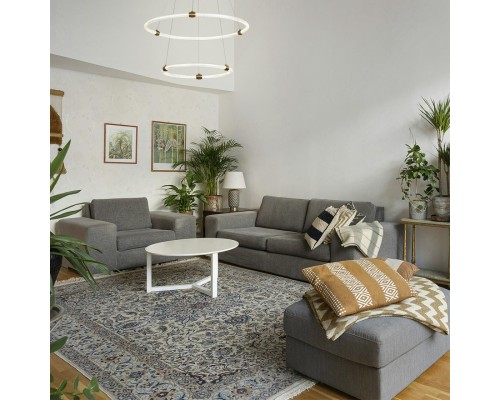 8010/50L LEDIO LN25 золото/прозрачный металл/акрилл Подвесной светильник LED 50W 220V 4000K TWINKLE