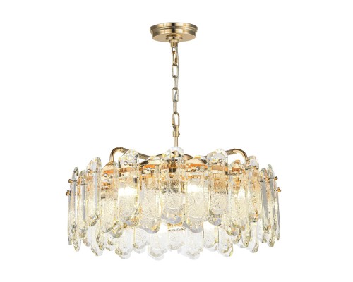 5069/10 HALL ODL24 603 золото/прозрачный/металл/хрусталь Люстра E14 10*40W BULLON