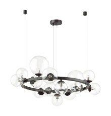 4818/14 MODERN ODL21 199 черный/прозрачный Люстра G9 14*40W TOVI