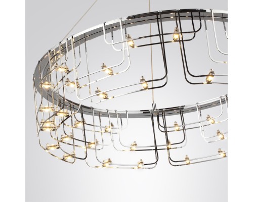 7059/44L HIGHTECH ODL26 Подвесной светильник  нерж/сталь хром IP20 LED 44W 3960Лм 3000K 220V ZAHA