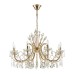4977/8 HALL ODL23 000 золотой/хрусталь Люстра E14 8*40W VERSIA