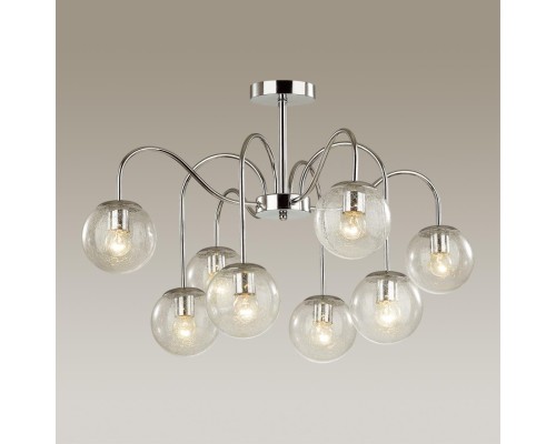 4551/8C COMFI LN21 000 хром Люстра потолочная E27 8*60W 220V DARCY