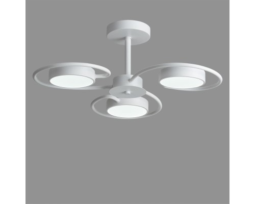 5657/36CL LEDIO LN23 065 белый Люстра потолочная LED 36W 3000-6000K 1840Лм 220V EVIN