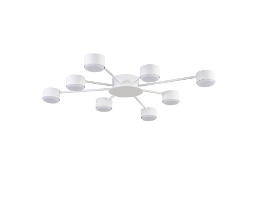 8343/8C COMFI белый, металл Люстра GX53 LED 8*7W 220V TORINA