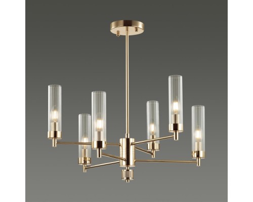 5274/6C CLASSI LN23 золотой Люстра потолочная E14 6*40W 220V KAMILLA