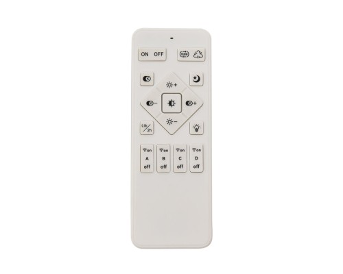 8380/95CL LEDIO LN белый, металл/акрил Умная люстра потолочная с ПДУ и голосовым управлением LED 95W 3000-6500К 220V ALIS SMART