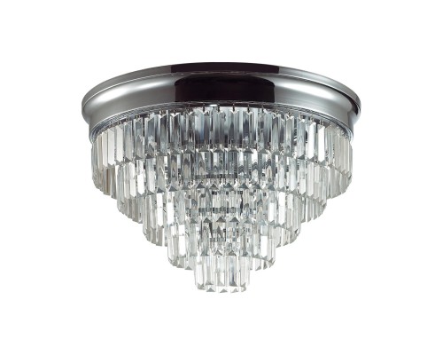 8266/8C CLASSI LN26 хром/хрусталь металл/прозрачный Люстра потолочная Е14 8*40W 220V ZAHA