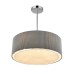 8111/5 MODERNI LN25 хром/серый, металл/текстиль Люстра подвесная E14 5*40W 220V ZIGRISA