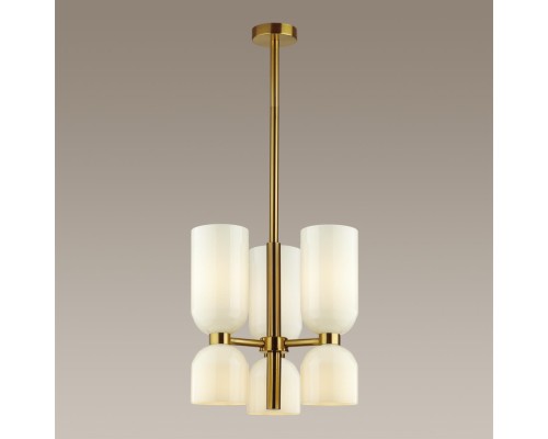 4798/6 MIDCENT ODL21 213 бронзовый/белый Люстра E14 6*60W ORINOCO