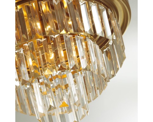 5257/4C CLASSI LN23 латунь Люстра потолочная E14 4*40W 220V ZAHA