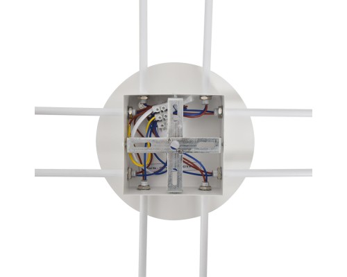 8305/8C COMFI белый, металл/акрил Светильник потолочный GX53 LED 8*7W 220V BENUA