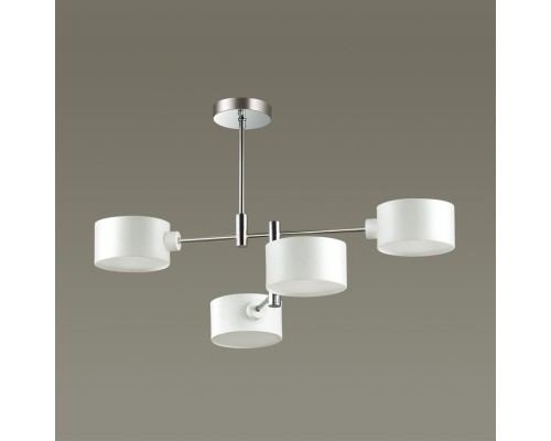 Люстра потолочная Lumion 3742/4C Ashley хром E14 4*60 Вт