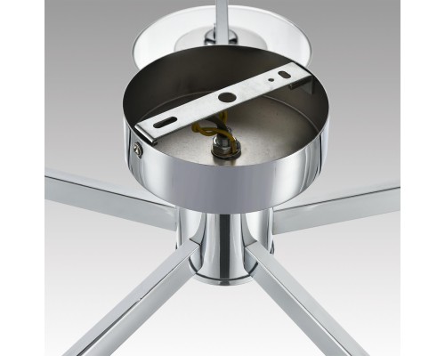 8261/5C MODERNI LN26 металл/стекло, хром/прозрачный Люстра потолочная E14 5*40W 220V VERDI