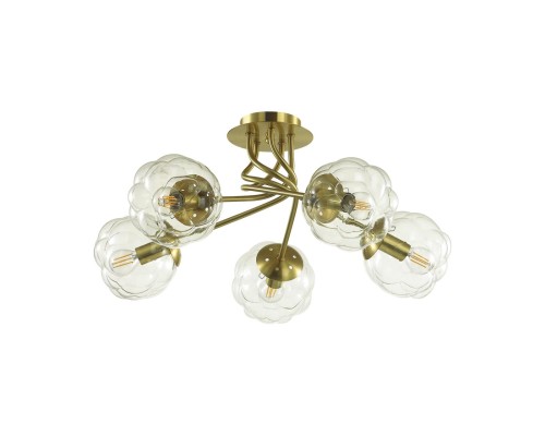 4556/5C MODERNI LN21 000 золотой Люстра потолочная E14 5*40W 220V BREANA