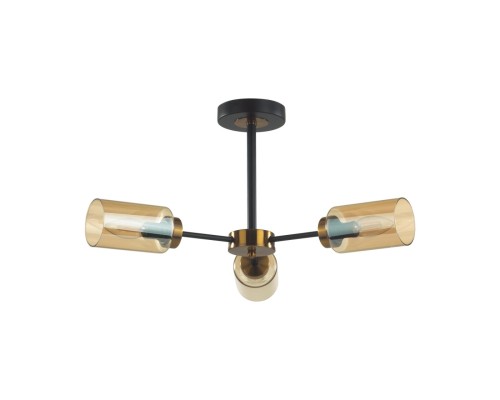 5640/3C COMFI LN23 000 чёрный, бронза Люстра потолочная E14 3*40W 220V DALLIN