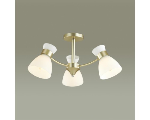 4535/3C COMFI LN21 057 матовое золото Люстра потолочная E27 3*60W 220V WILMA