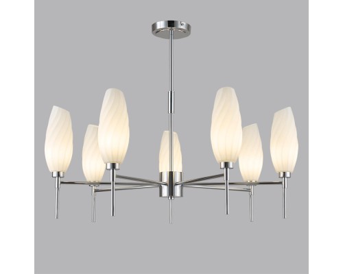 6519/7C MODERNI LN23 107 хром Люстра потолочная G9 7*40W 220V SHIVON