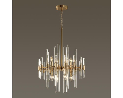 4988/8 HALL ODL22 387 золотой/стекло Люстра E14 8*40W STIKA