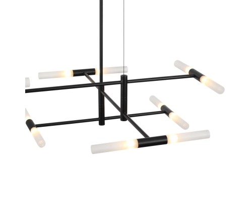 4307/16 HIGHTECH ODL26 277 светильник черный/акрилл/металл IP20 G9 40W *16 180° 220V SOHO