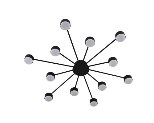 8344/12C COMFI черный, металл Люстра GX53 LED 12*7W 220V TORINA