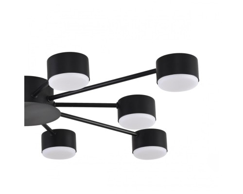 8344/10C COMFI черный, металл Люстра GX53 LED 10*7W 220V TORINA