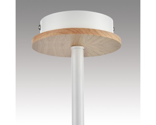 8246/5C COUNTY LN25 белый, металл/дерево Люстра потолочная Е27 5*60W 220V IRMA