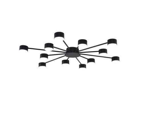 8344/12C COMFI черный, металл Люстра GX53 LED 12*7W 220V TORINA