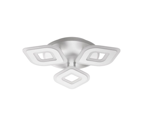 8255/62CL LEDIO LN 000 белый, металл/акрил Светильник потолочный с ПДУ LED 62W+подсветка 220V VIKKI