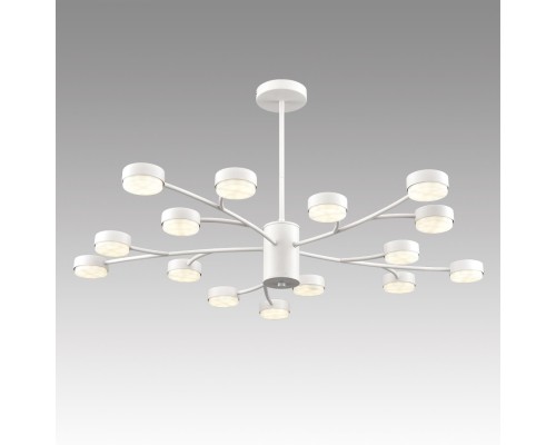 8265/15 COMFI LN26 металл/металл белый/белый Люстра GX53 LED 15*7W 220V TORINA