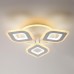 8255/62CL LEDIO LN 000 белый, металл/акрил Светильник потолочный с ПДУ LED 62W+подсветка 220V VIKKI