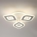 8255/62CL LEDIO LN 000 белый, металл/акрил Светильник потолочный с ПДУ LED 62W+подсветка 220V VIKKI