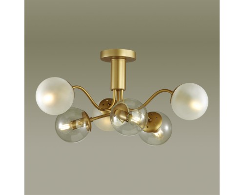 4555/6C MODERNI LN21 079 матовое золото Люстра потолочная E14 6*40W 220V CANDICE