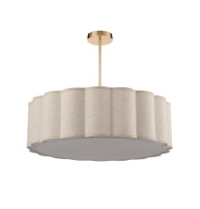 8287/7 PROVENCE LN26 185 золотой/бежевый, металл/текстиль Люстра потолочная Е14 7*40W 220V KORTNI